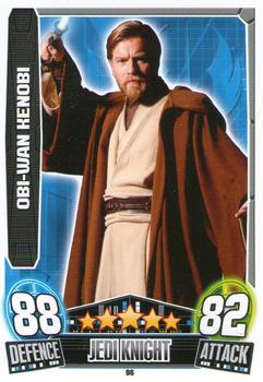 2013 Topps Force Attax Star Wars Movie Edition Series 3 #96 Obi-Wan Kenobi Front