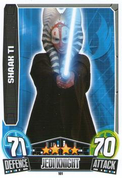 2013 Topps Force Attax Star Wars Movie Edition Series 3 #101 Shaak Ti Front