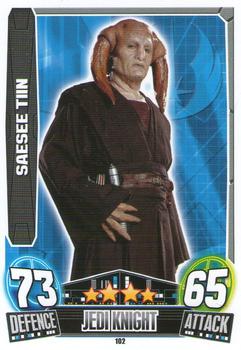 2013 Topps Force Attax Star Wars Movie Edition Series 3 #102 Saesee Tiin Front