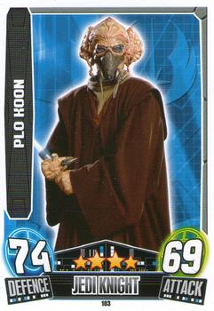 2013 Topps Force Attax Star Wars Movie Edition Series 3 #103 Plo Koon Front