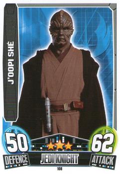 2013 Topps Force Attax Star Wars Movie Edition Series 3 #108 J'Oopi She Front