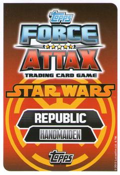 2013 Topps Force Attax Star Wars Movie Edition Series 3 #115 Dorme Back