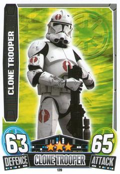 2013 Topps Force Attax Star Wars Movie Edition Series 3 #120 Clone Trooper Front