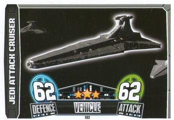 2013 Topps Force Attax Star Wars Movie Edition Series 3 #132 Jedi Attack Cruiser Front