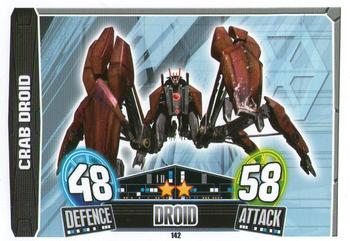 2013 Topps Force Attax Star Wars Movie Edition Series 3 #142 Crab Droid Front