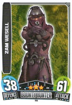 2013 Topps Force Attax Star Wars Movie Edition Series 3 #155 Zam Wesell Front