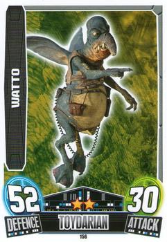 2013 Topps Force Attax Star Wars Movie Edition Series 3 #156 Watto Front