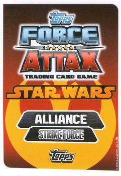2013 Topps Force Attax Star Wars Movie Edition Series 3 #157 Alliance Strike Force 1 Back