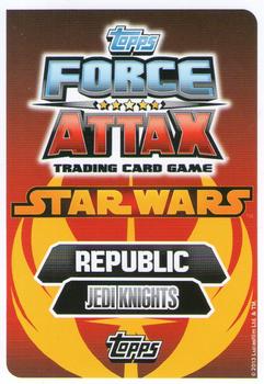 2013 Topps Force Attax Star Wars Movie Edition Series 3 #200 Anakin Skywalker & Obi-Wan Kenobi Back
