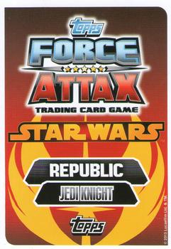2013 Topps Force Attax Star Wars Movie Edition Series 3 #213 Obi-Wan Kenobi Back