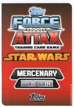 2013 Topps Force Attax Star Wars Movie Edition Series 3 #224 Boba Fett Back
