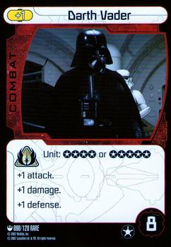2007 Star Wars Pocketmodel TCG #90 Darth Vader Front