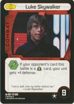 2007 Star Wars Pocketmodel TCG #98 Luke Skywalker Front