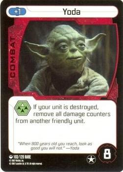 2007 Star Wars Pocketmodel TCG #103 Yoda Front