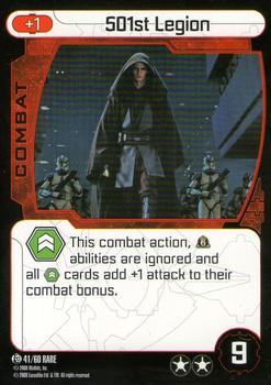 2008 Star Wars Pocketmodel TCG Order 66 #41 501st Legion Front