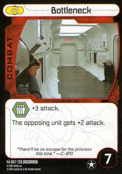 2007 Star Wars Pocketmodel TCG Ground Assault #47 Bottleneck Front