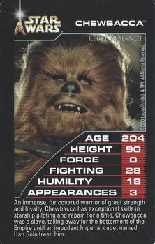 2003 Top Trumps Star Wars #NNO Chewbacca Front