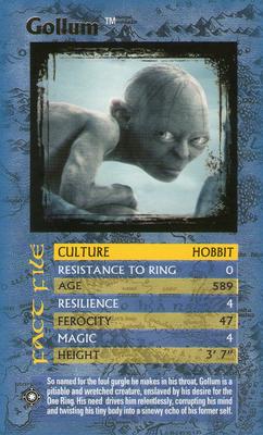 2003 Top Trumps Specials The Lord of the Rings The Return of the King #NNO Gollum Front