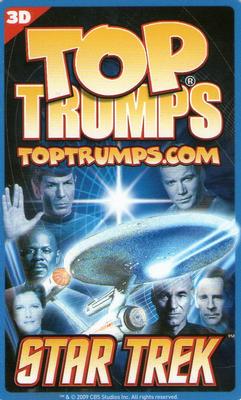2009 Top Trumps Specials Star Trek #NNO Data Back