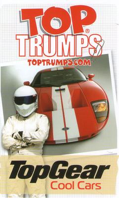 2009 Top Trumps Specials Top Gear Cool Cars #NNO Pagani Zonda F Back
