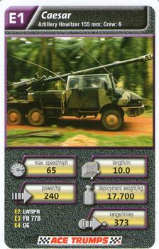 2010 Ace Trumps Military Vehicles #E1 Caesar Front