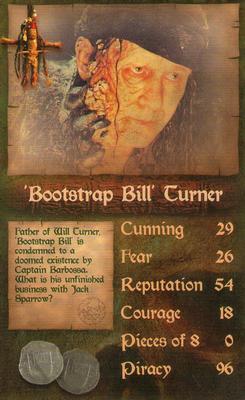 2006 Top Trumps Specials Pirates of the Caribbean Dead Man's Chest #NNO Bootstrap Bill' Turner Front