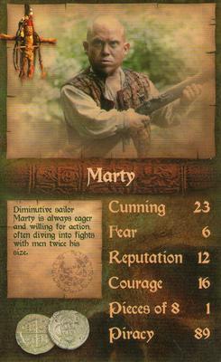 2006 Top Trumps Specials Pirates of the Caribbean Dead Man's Chest #NNO Marty Front