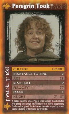 2004 Top Trumps Specials The Lord of the Rings The Two Towers #NNO Peregrin Took Front