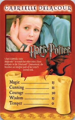 2005 Top Trumps Specials Harry Potter and the Goblet of Fire #NNO Gabrielle Delacour Front