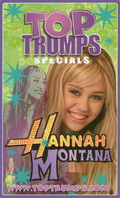 2008 Top Trumps Specials Hannah Montana #NNO Cooper Back