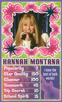 2008 Top Trumps Specials Hannah Montana #NNO Hannah Montana Front
