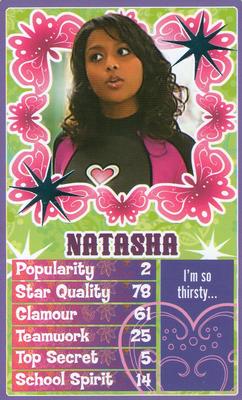 2008 Top Trumps Specials Hannah Montana #NNO Natasha Front
