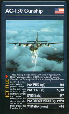 Top Trumps card game Military Jets 
