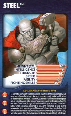 2006 Top Trumps Specials DC Super Heroes 2 #NNO Steel Front