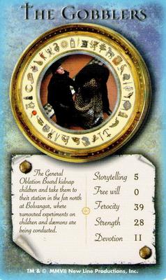 2007 Top Trumps Specials The Golden Compass #NNO The Gobblers Front