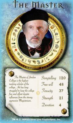2007 Top Trumps Specials The Golden Compass #NNO The Master Front