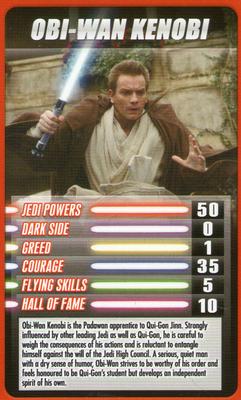 2012 Top Trumps Star Wars Episode 1 #NNO Obi-Wan Kenobi Front