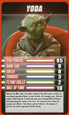 2012 Top Trumps Star Wars Episode 1 #NNO Yoda Front
