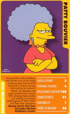 2005 Top Trumps Specials The Simpsons Classic Collection Volume 1 #NNO Patty Bouvier Front