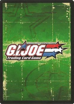 2004 Wizards of the Coast G.I. Joe #8 Chief Torpedo Back