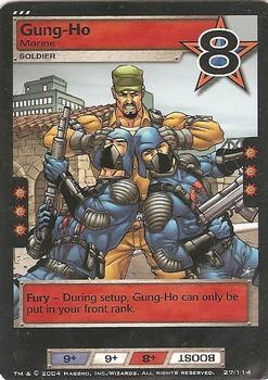 2004 Wizards of the Coast G.I. Joe #27 Gung-Ho Front