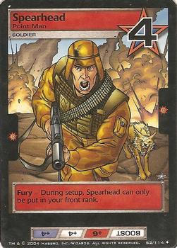 2004 Wizards of the Coast G.I. Joe #52 Spearhead Front