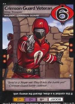 2004 Wizards of the Coast G.I. Joe #72 Crimson Guard Veteran Front