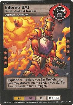 2004 Wizards of the Coast G.I. Joe #80 Inferno BAT Front