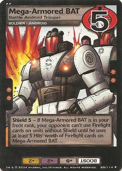 2004 Wizards of the Coast G.I. Joe #85 Mega-Armored BAT Front
