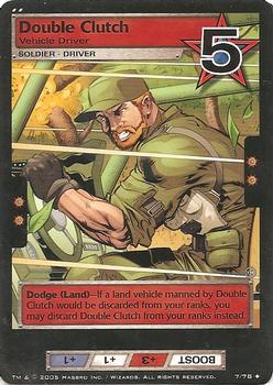 2005 Wizards of the Coast G.I. Joe Armored Strike #7 Double Clutch Front