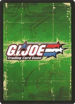 2005 Wizards of the Coast G.I. Joe Armored Strike #8 Duke Back
