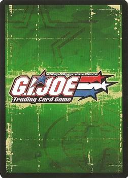 2005 Wizards of the Coast G.I. Joe Armored Strike #40 CLAWS Commander Back