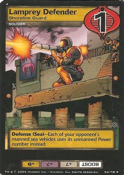 2005 Wizards of the Coast G.I. Joe Armored Strike #56 Lamprey Defender Front