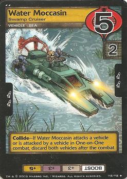 2005 Wizards of the Coast G.I. Joe Armored Strike #78 Water Moccasin Front